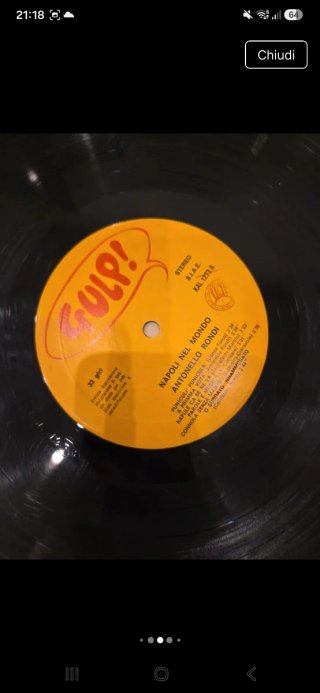 Vinile Napoli nel mondo Antonello Rondi
