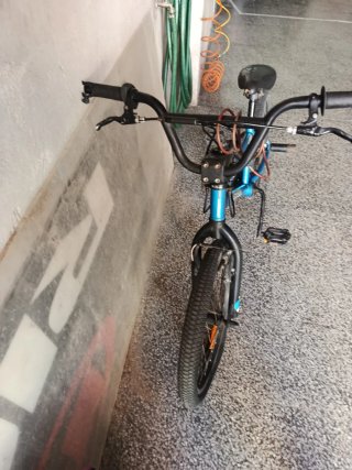 Bicicleta BMX Btwin Azul