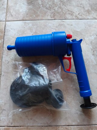 Pistola Desatascador Aire Comprimido