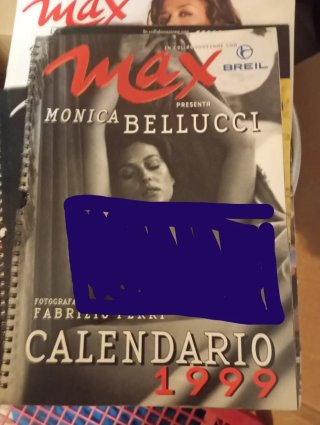 Calendario Max 1999 Monica Bellucci