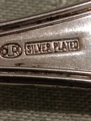 Paletta per dolci Orli silver plated vintage