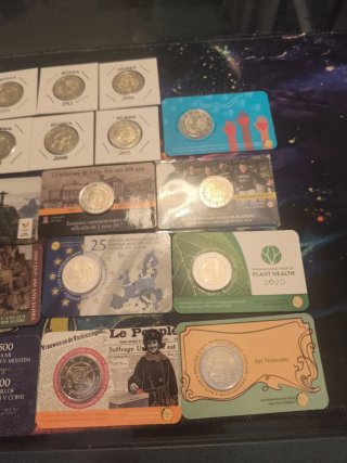 Monedas 2 euros conmemorativas Bélgica