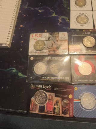 Monedas 2 euros conmemorativas Bélgica