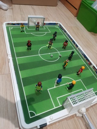 Maletín Campo Fútbol Playmobil