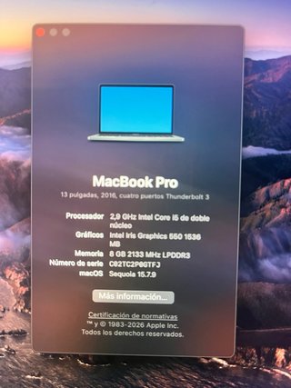 MacBook Pro 2016 Touch Bar