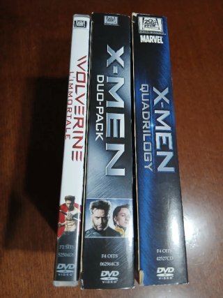 Lotto 3 DVD X-Men: Wolverine, Quadrilogy