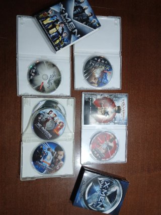 Lotto 3 DVD X-Men: Wolverine, Quadrilogy