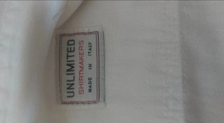 Camicia Unlimited uomo manica lunga bianca