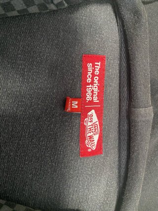 Sudadera Vans con capucha cuadros