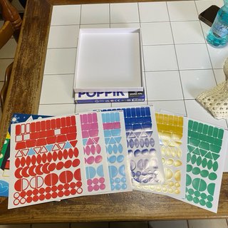Poppik Super Stickers 500 Adesivi + Poster XXL