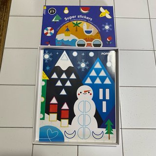Poppik Super Stickers 500 Adesivi + Poster XXL