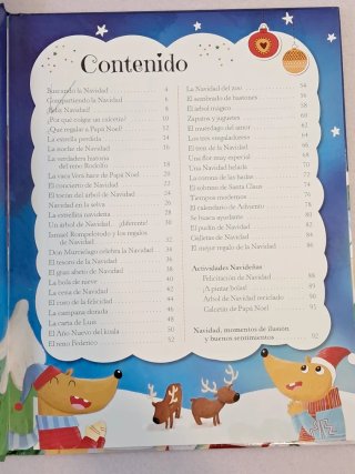 Libro Cuentos de Navidad Libsa tapa dura