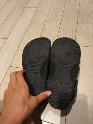 Crocs Negras Talla 41