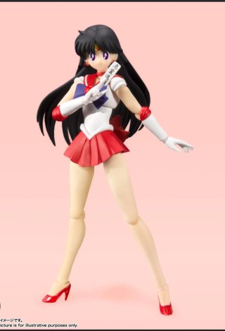 Figura de acción Sailor Mars ( No envio )