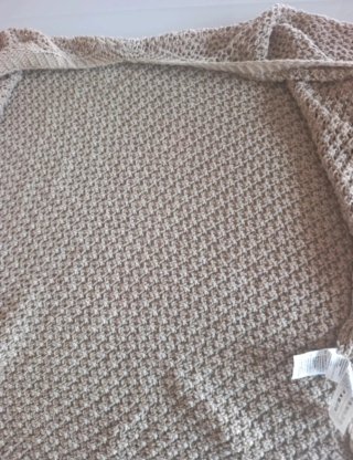 Cardigan Benetton bambina beige 6/7 anni 120 cm