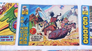 Comic El Coloso y Príncipe de Rodas x5 (MAGA)