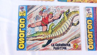 Comic El Coloso y Príncipe de Rodas x5 (MAGA)