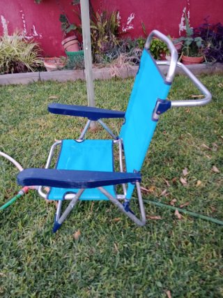 Sillón reclinable playa/camping