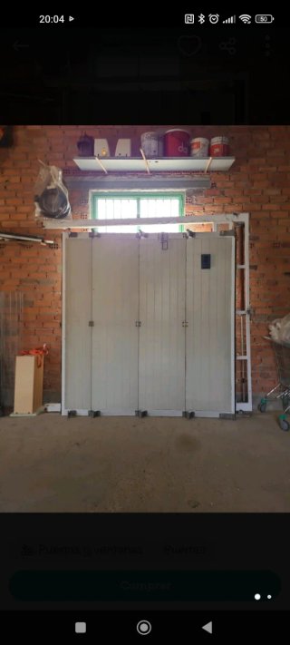 Puerta Garaje Seccional Casi Nueva