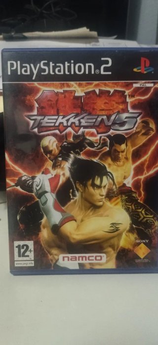 Tekken 5 PS2 PAL Completo Namco