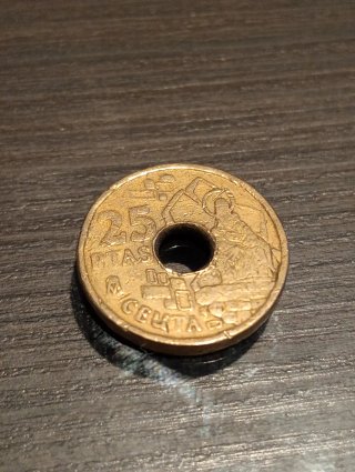 Moneda 25 pesetas 1998 Ceuta
