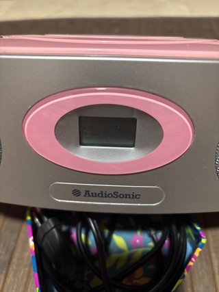 Radio CD Portátil AudioSonic