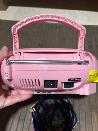 Radio CD Portátil AudioSonic