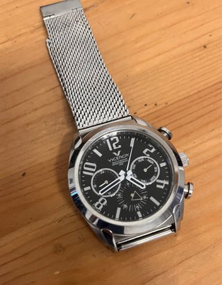 Reloj Viceroy Magnum Multifunción Negro/Plata