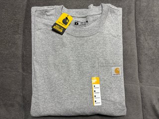 Camiseta Carhartt Manga Larga Talla M Gris