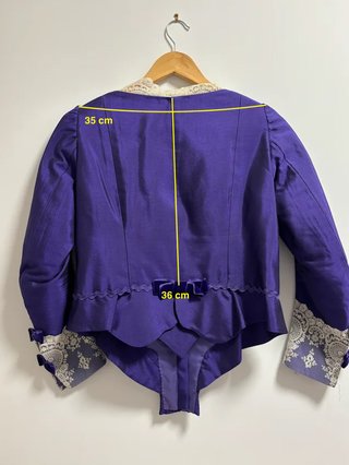 Corpiño Fallera Talla 42 Morado