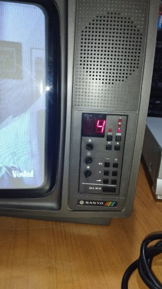 TV Sanyo Antiguo