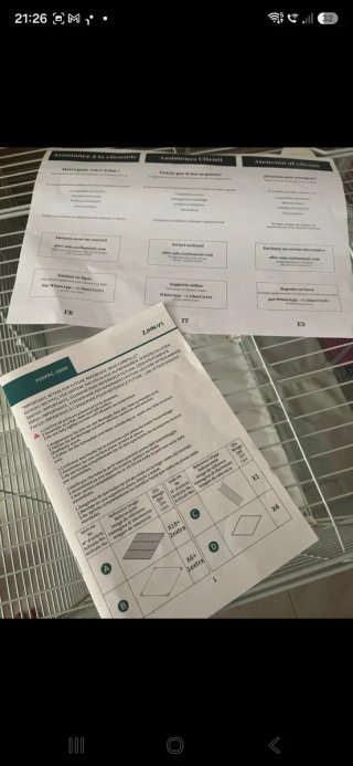 Jaula para cobaya de 2 niveles