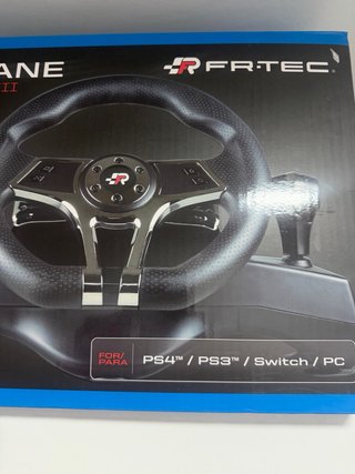 Volante FR-TEC Hurricane Wheel MKII PS4/PS3/Switch