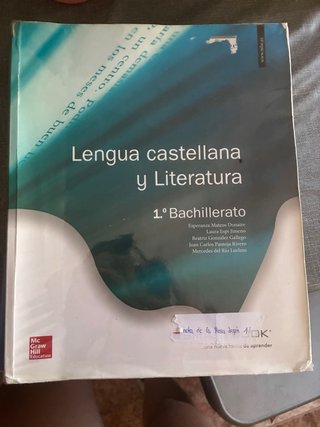 Lengua castellana 1 bachillerato