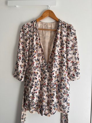 Mono corto estampado floral