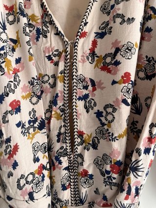 Mono corto estampado floral