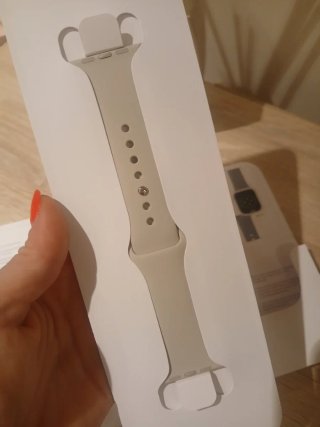 Correa deportiva Apple Watch Beige