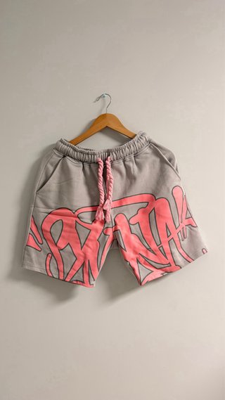 Chandal Syna World Gris y Rosa