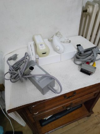 Nintendo Wii Console Beige/Bianco