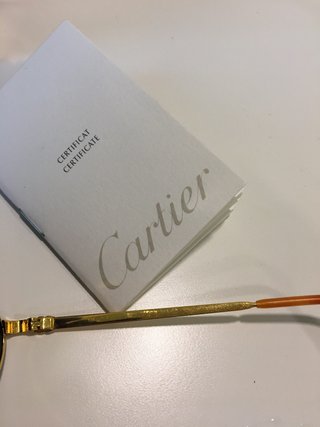 Gafas Cartier Sorbonne Vintage Doradas