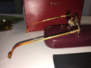 Gafas Cartier Sorbonne Vintage Doradas
