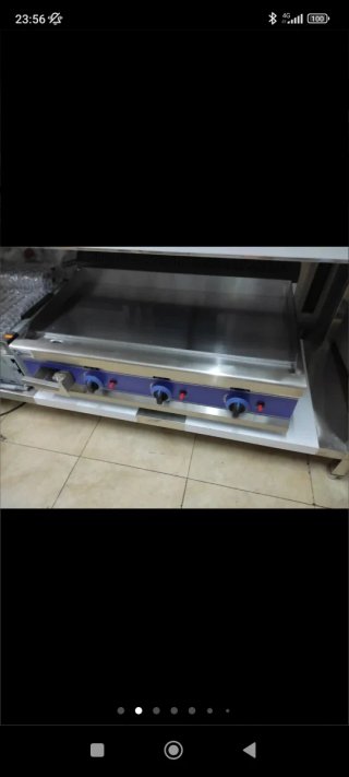 Plancha Gas Butano 90cm Cromo Duro