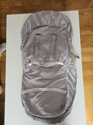 Saco para carrito de bebé gris