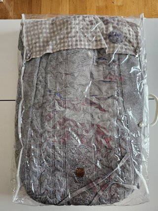 Saco para carrito de bebé gris