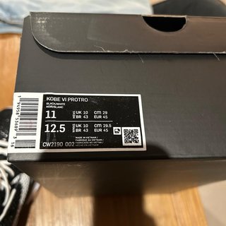 Nike Kobe IV Potro Talla 45