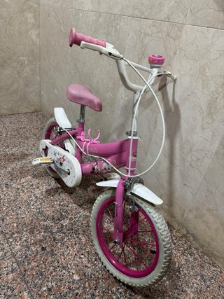 Bicicleta infantil rosa Minnie Mouse