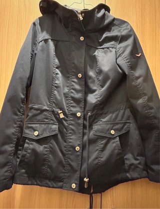 Parka Only azul marino talla M