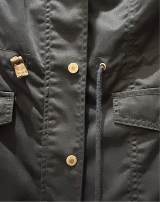 Parka Only azul marino talla M