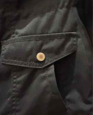 Parka Only azul marino talla M