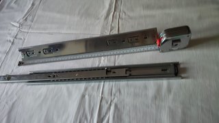 Guías telescópicas cajones 45cm